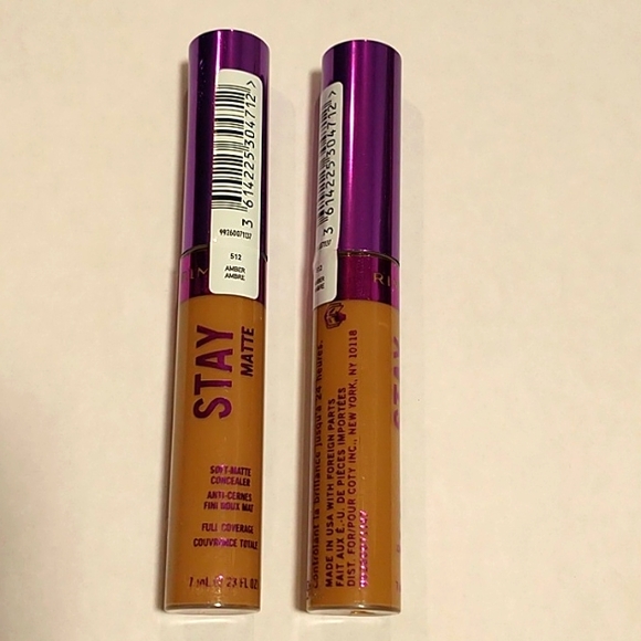 Rimmel London Other - Rimmel London 512 Amber Concealer 2 separate tubs